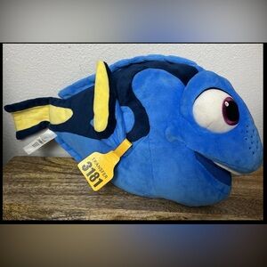 Disney Store Pixar Finding Dory Stuffed Animal Plush Blue Fish Large Nemo